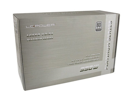 EAN 4260070125881 - LC-Power LC550 V2.31 unidad de fuente de alimentación 550 W 24-pin ATX ATX Negro imagen 5