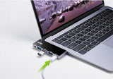 Aten Uh3238 Travel Dock 5 Usb-C Con Paso De Alimentación