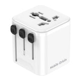 Mobile Origin Travel Adapter Pw30 Eu/Uk/Us/Aus, White