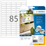 EAN 4008705109178 - HERMA 10917 etiqueta de impresora Blanco Etiqueta para impresora autoadhesiva imagen 1