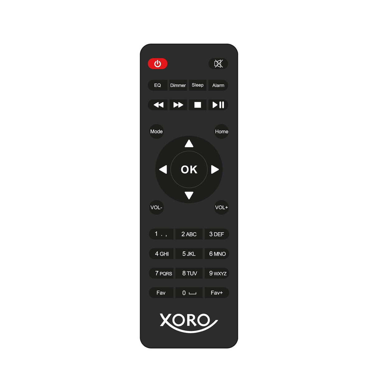 Xoro Dab 300 Ir, Internet Radio, Dab+,Bt,Usb,Upnp, Negro
