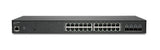 Sonicwall Switch Sws14-24 Conmutador Gestionado 24 X 10/100/1000 + 4 X 10 Gigabit Sfp+ Montaje En Rack Con 1 Año De Soporte 24x7