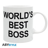 Taza Abystyle The Office El Mejor Jefe Del Mundo 320ml