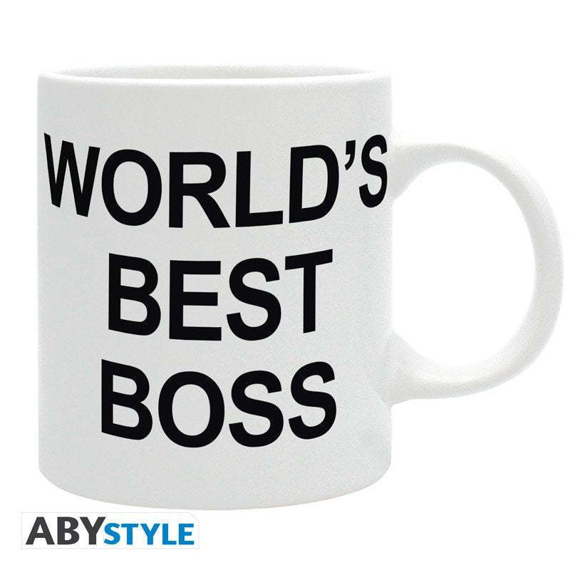 Taza Abystyle The Office El Mejor Jefe Del Mundo 320ml