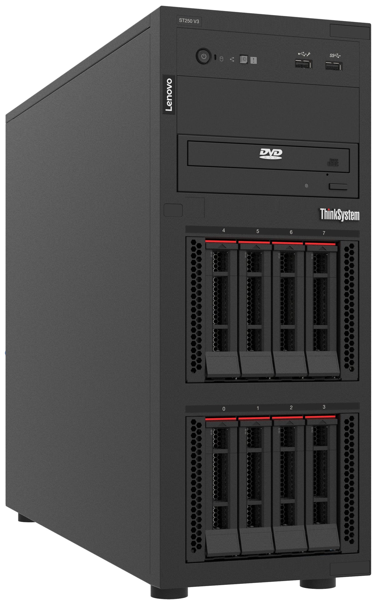 Server Lenovo Isg Thinksystem St250 V3 1xintel Xeon 6315p 4c 2.8ghz 55w 1x16gb 1rx8 Sw Rd 1x800w