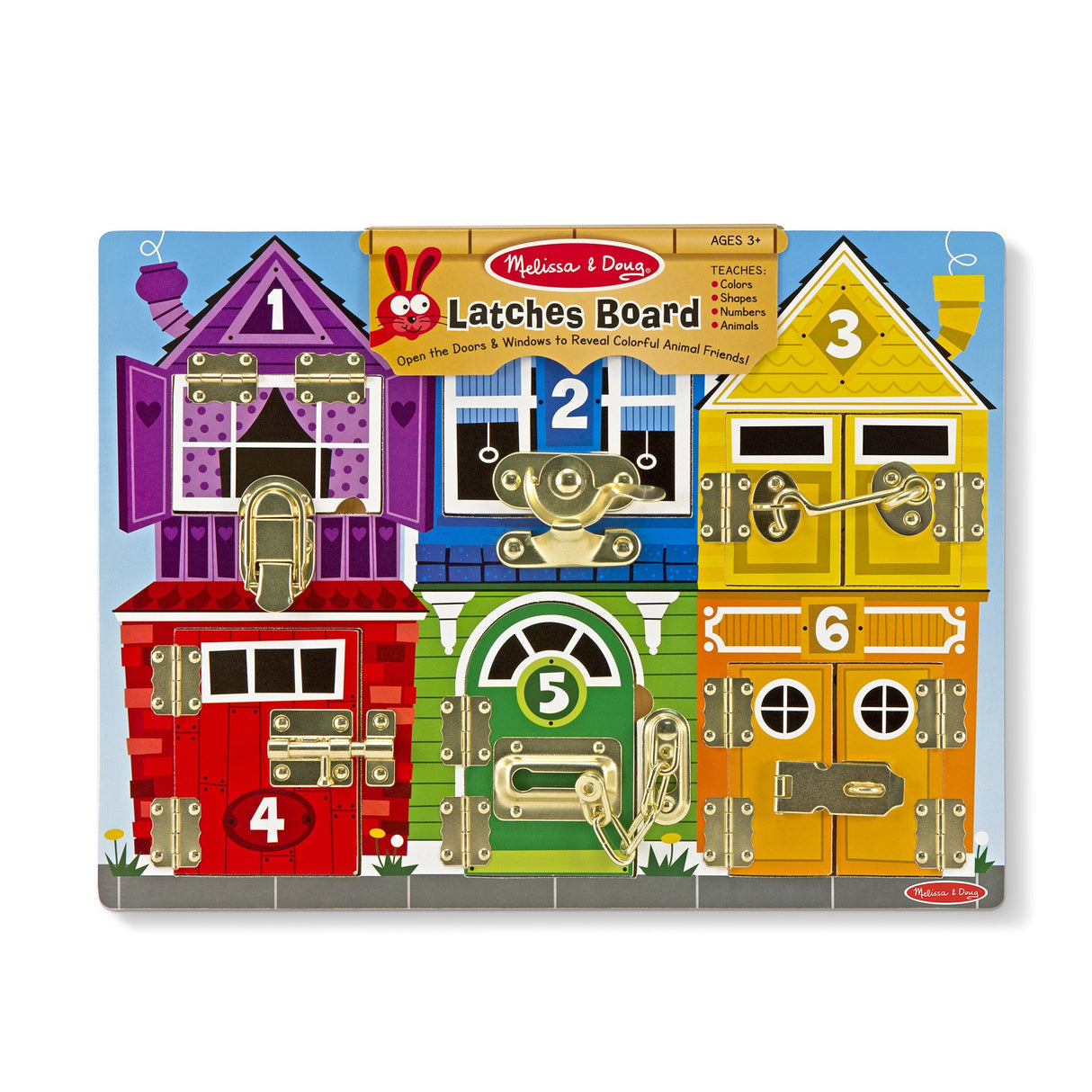 EAN 681147006140 - Melissa & Doug MDT MSK Latches Board Display GML imagen 1