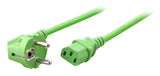 Efb Netzleitung Schutzkontakt 90 - C13 180, Grn, 1,8 M, 3 X 0,75 Mm