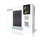 EAN 8436574704464 - AISENS ASE-2532B caja para disco duro externo Caja externa para unidad de estado sólido (SSD) Negro 2.5" imagen 5