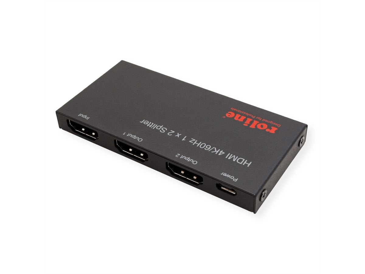 Hdmi Video-Splitter Ultra Slim 2vías