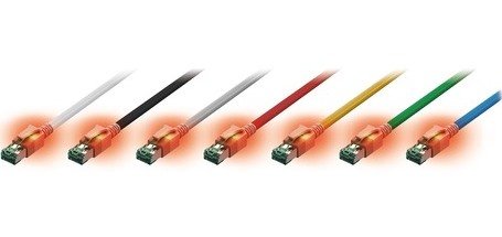 Easylan Lwl-Led-Cable De Red Duplex 9 125m Os2, Lc Lc, Gelb, 1 M