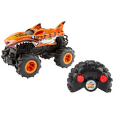 Mattel Hot Wheels Monster Trucks Zdalnie Sterowana Ciezarówka Tiger Shark