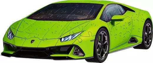 Puzzle 3d 158 Elementów Samochód Lamborghini Huracan Evo Verde