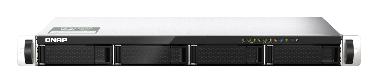 EAN 0885022021550 - QNAP TS-435XeU NAS Bastidor (1U) Marvell CN9131 4 GB DDR4 0 TB QNAP QTS Negro, Gris imagen 1