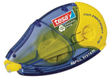 Tesa Rodillo Adhesivo No Permanente Ecologo, Recargable Azul / Transparente, 14 Metros