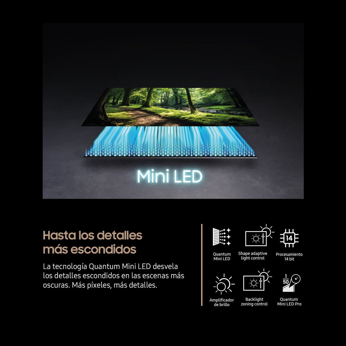 Samsung 65" Neo Qled Mini Led Qn73f 4k Ultra Hd Vision Ai Motion Xcelerator - Smart Tv 2025