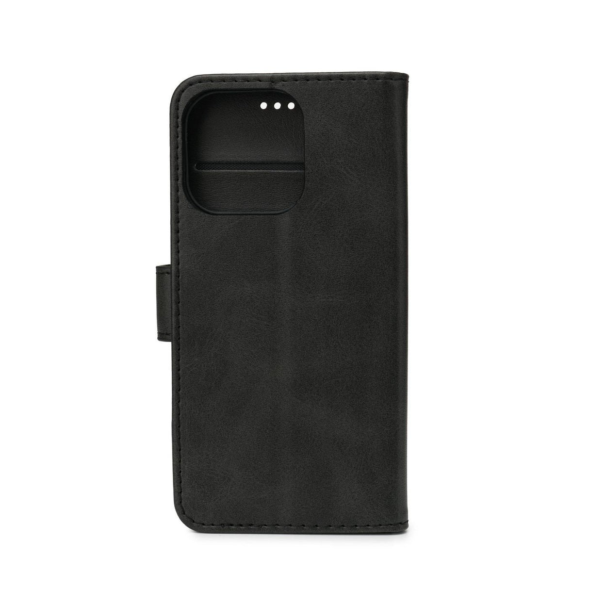 Wales Iphone 14 Pro Wallet  Cover. Black. Material: Pu