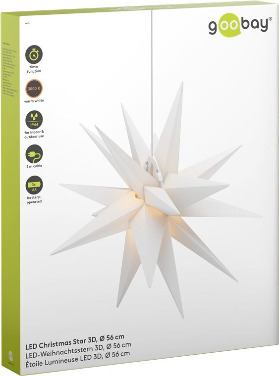 Goobay Deko-Lámpara Colgante - Led - 0.27 W - Blanco Cálido