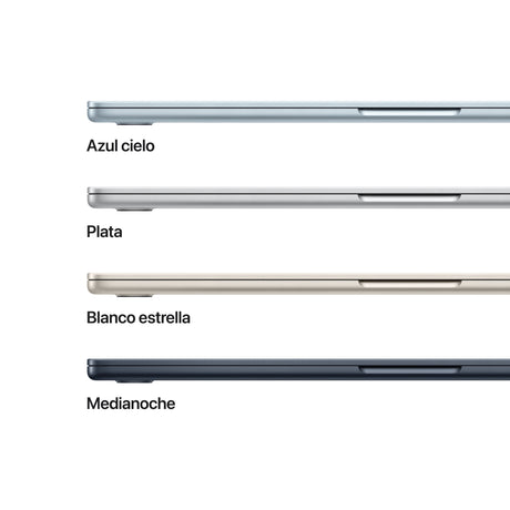 EAN 0195949891908 - Apple MacBook Air Apple M M4 Portátil 38,9 cm (15.3") 24 GB 512 GB SSD Wi-Fi 6E (802.11ax) macOS Sequoia  imagen 3
