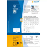 EAN 4008705107259 - HERMA 10725 etiqueta de impresora Blanco Etiqueta para impresora autoadhesiva imagen 2