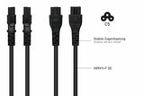 EAN 4066857000514 - Kabelmeister SK6505-S018 cable de transmisión Negro 1,8 m Enchufe tipo L IEC C5 imagen 4