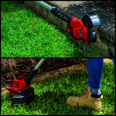 EAN 4006825655193 - Einhell GE-CT 18/28 Li-Solo 28 cm Batería Negro, Rojo imagen 3