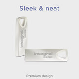 Memoria Usb 2.0 Integral Arc - 32go (Plateado)