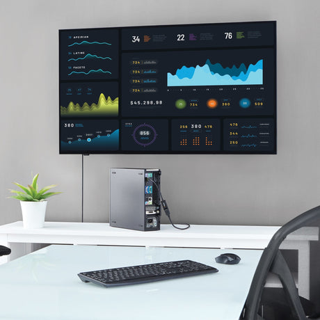 EAN 0065030857352 - StarTech.com DP2HD4KS adaptador de cable de vídeo 0,15 m HDMI tipo A (Estándar) Negro imagen 4