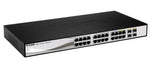 D-Link Dgs-1210-26 Switch Gestionado L2 Gigabit Ethernet (10/100/1000) 1u Negro, Gris