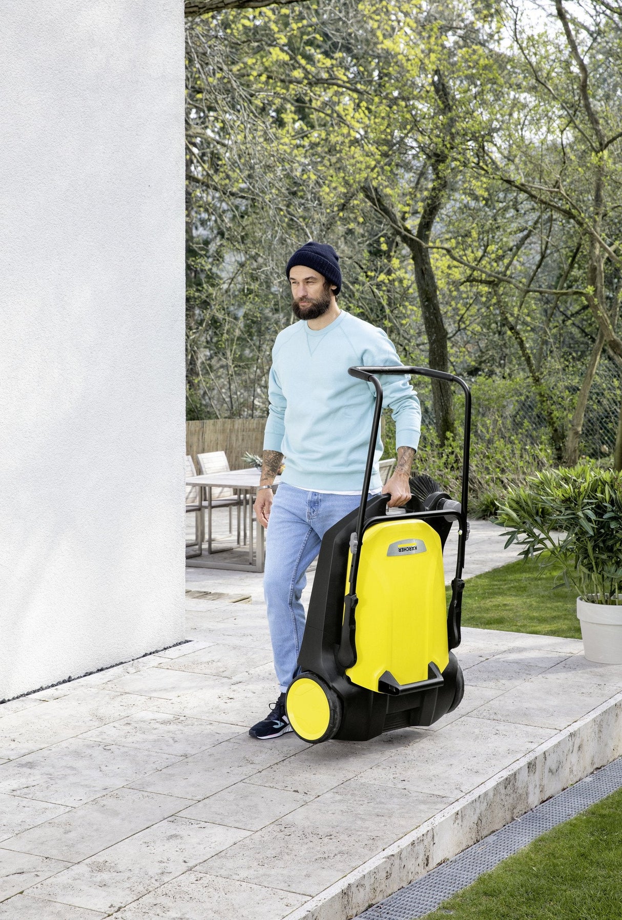 Barredora Kärcher S 6 Escoba Negro, Amarillo