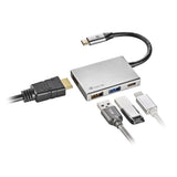 Docking Usb Tipo-C Ngs Wonderdock4 2xusb 1xusb-Tipo-C Pd 1xhdmi Gris