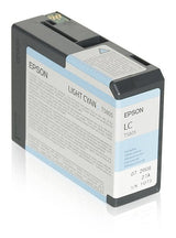 Tinta Original Epson T5805 80 Ml Cian Claro Original  Para Stylus Pro 3800, Pro 3880