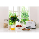 EAN 5413184400422 - KitchenAid 5KMT2115EWH 5 2 rebanada(s) 1100 W Acero inoxidable, Blanco imagen 4