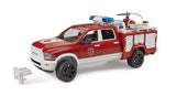 Vehículo De Bomberos Brother Ram 2500 Con Luces Y Sonido, Modelo De Vehículo 4001702025441