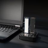 Docking Station Para Ssd M2 Sata Nvme Tooq Tqds-201b