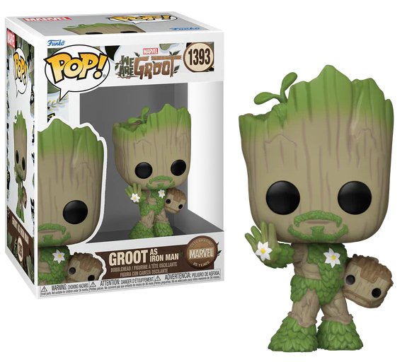Funko Pop Marvel: We Are Groot Groot Como Ironman 79516