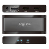 Logilink Cv0093 Divisor De Video Displayport 2x Hdmi