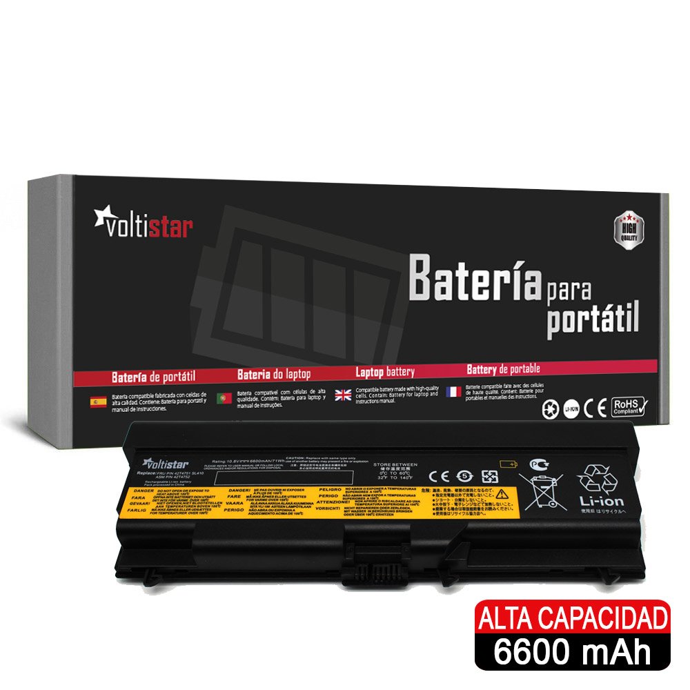 Batería Para Portátil Lenovo 42t4703 42t4752 42t4791