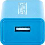 Schwaiger 230v Enchufe Usb Blanco/Azul