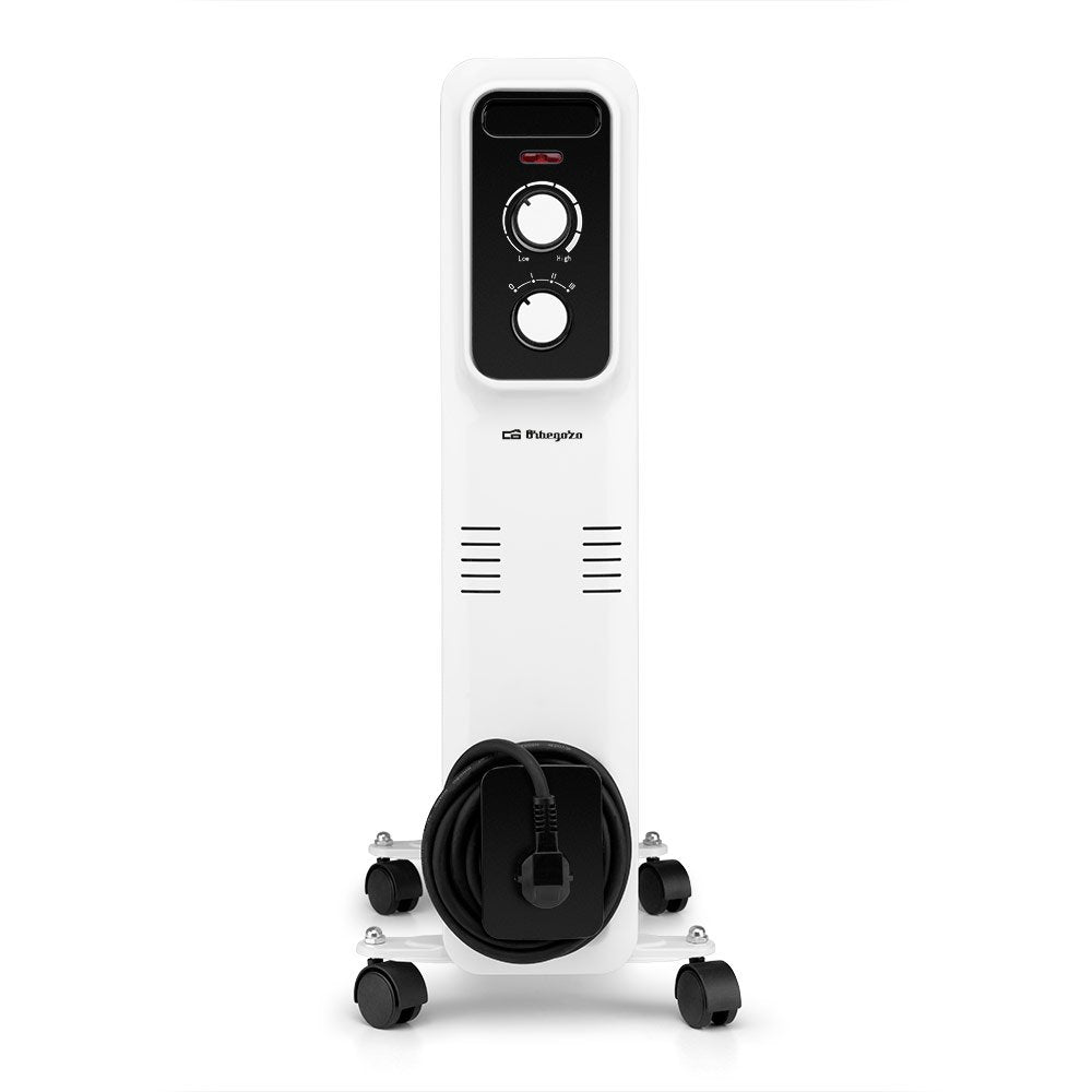EAN 8435568405226 - Orbegozo 18023 calefactor eléctrico Interior Negro, Blanco 1000 W Radiador de aceite eléctrico imagen 2