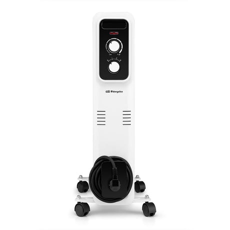 EAN 8435568405226 - Orbegozo 18023 calefactor eléctrico Interior Negro, Blanco 1000 W Radiador de aceite eléctrico imagen 2