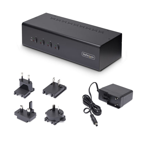 EAN 0065030899697 - StarTech.com P4DD46A2-KVM-SWITCH interruptor KVM Negro imagen 7