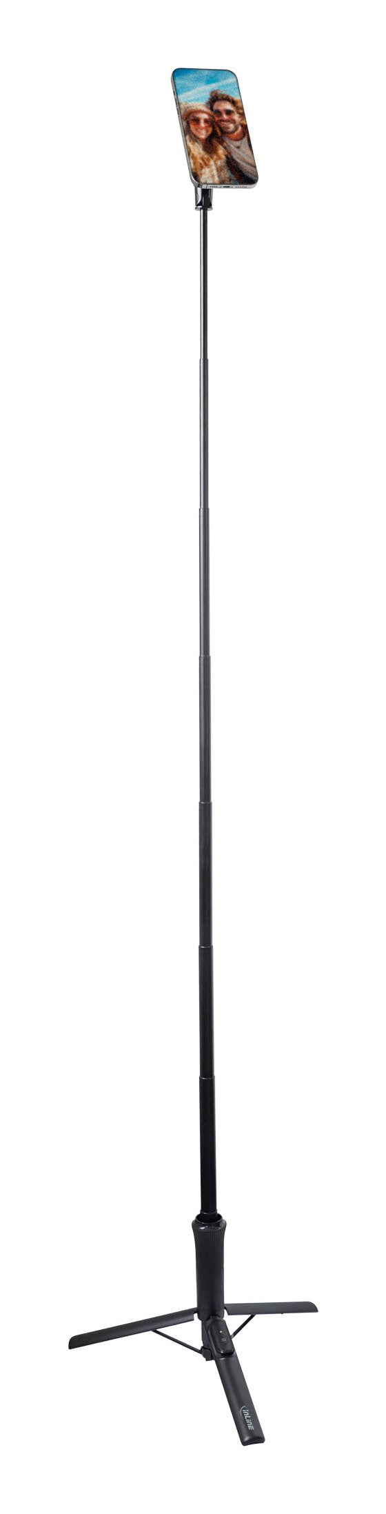 Trípode Magnético Para Smartphone Y Palo Selfie Inline®, Control Remoto Bluetooth.