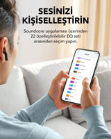 EAN 0194644037635 - Soundcore A3994G11 K20i Kulaklık Siyah Auriculares True Wireless Stereo (TWS) Dentro de oído Música USB T imagen 11