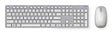 EAN 0197105538504 - ASUS W5000 Wireless Keyboard and Mouse Set teclado Ratón incluido Universal RF inalámbrico Blanco imagen 1