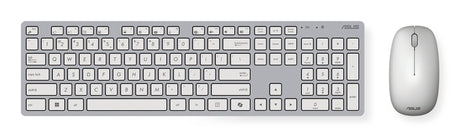 EAN 0197105538504 - ASUS W5000 Wireless Keyboard and Mouse Set teclado Ratón incluido Universal RF inalámbrico Blanco imagen 1