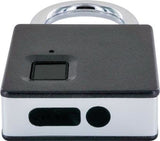 Cerradura De Huella Digital Schwaiger Con Grillete De Acero + Llave De Emergencia