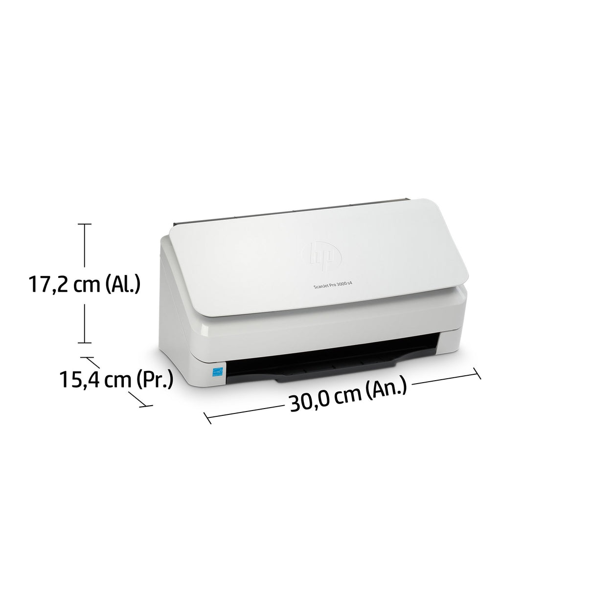 EAN 0193808948619 - HP ScanJet Pro 3000 s4 Escáner alimentado con hojas 600 x 600 DPI A4 Negro, Blanco imagen 5