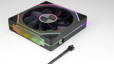 EAN 8435693111627 - Mars Gaming MF-LINKFINITYKIT2R Carcasa del ordenador Ventilador 12 cm Negro 3 pieza(s) imagen 8