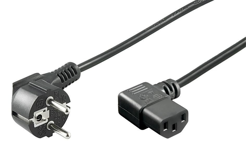 Cable Alimentación Cpu 1.8m Acodado