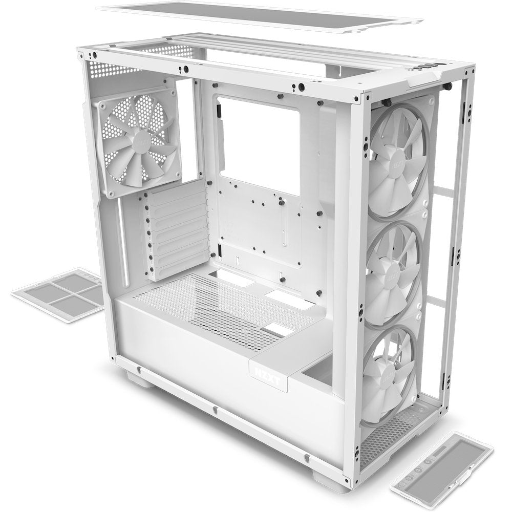 EAN 5056547203522 - NZXT CM-H71EW-02 carcasa de ordenador Midi Tower Blanco imagen 5